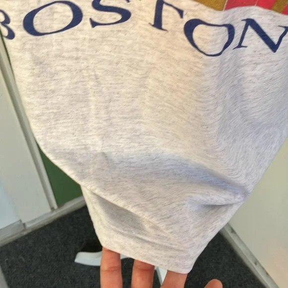 Vintage 80s 90s Single Stitch Boston Sailboat T-Shirt - Picture 4 of 8